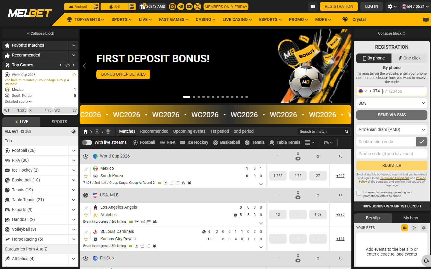 Melbet public page screenshot for Coin Volcano checks